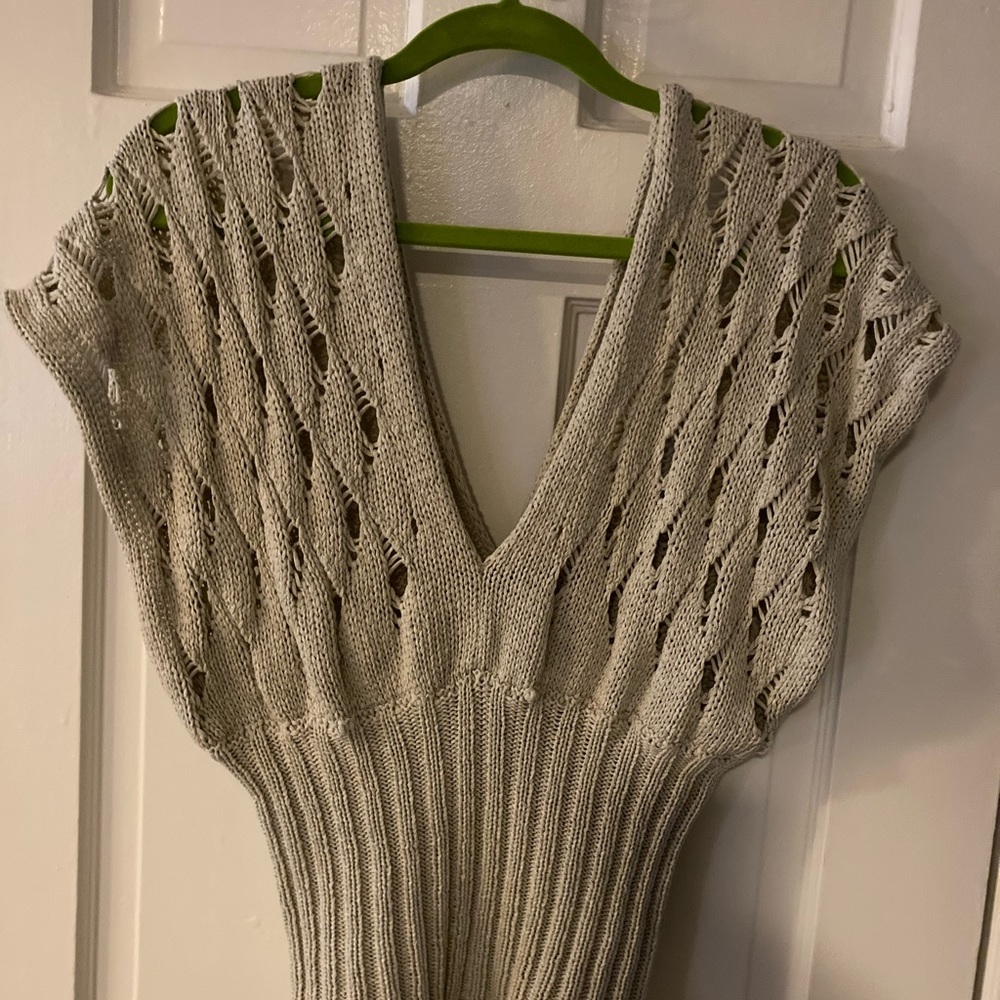 United Colors of Benetton Crocheted Sweater